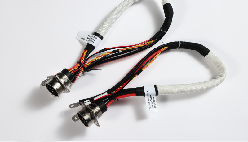 Industrial wiring harness components
